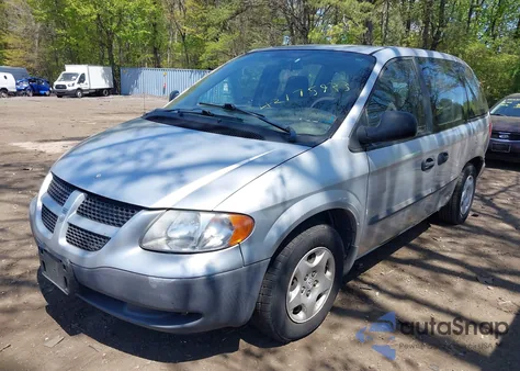 2003 Dodge Caravan Se из США, поврежденный, VIN 1D4GP25B93B168831